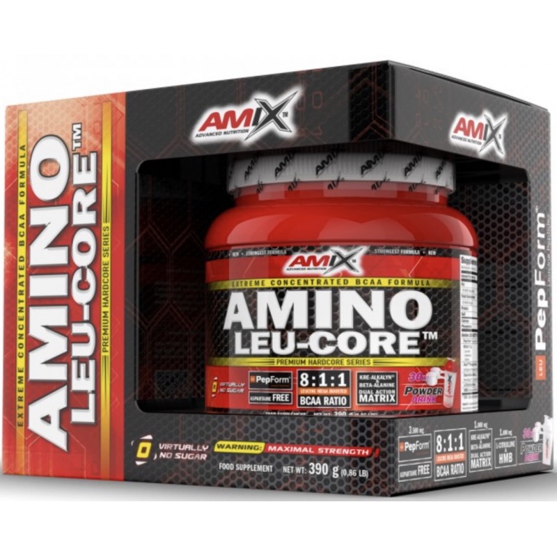 Amix Nutrition Amino Leu-CORE 8:1:1 390 g foto
